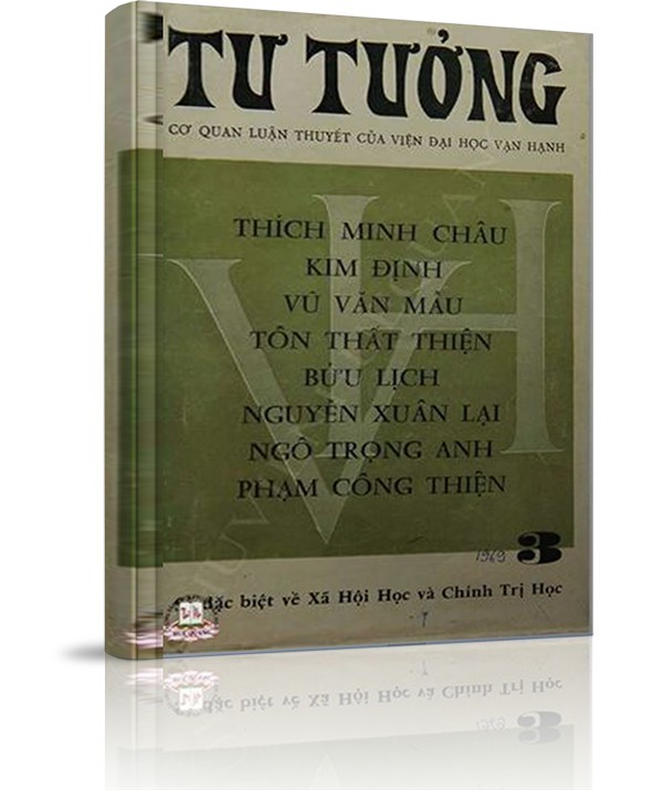 Tạp chí Tư Tưởng - Số 3 năm 1969