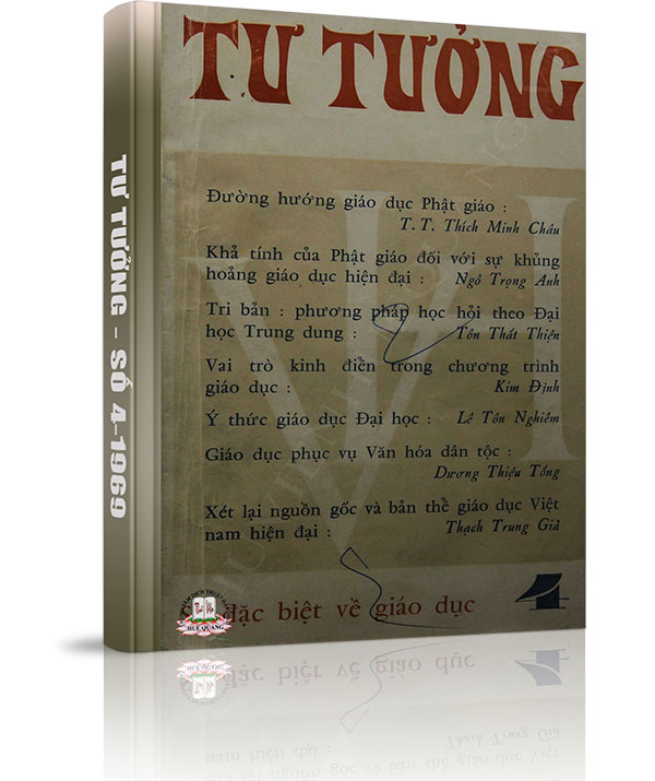 Tạp chí Tư Tưởng - Số 4 năm 1969