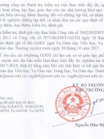 Thấy gì qua một văn bản của ngành giáo dục