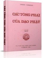 Lời tựa sách Các tông phái của Đạo Phật