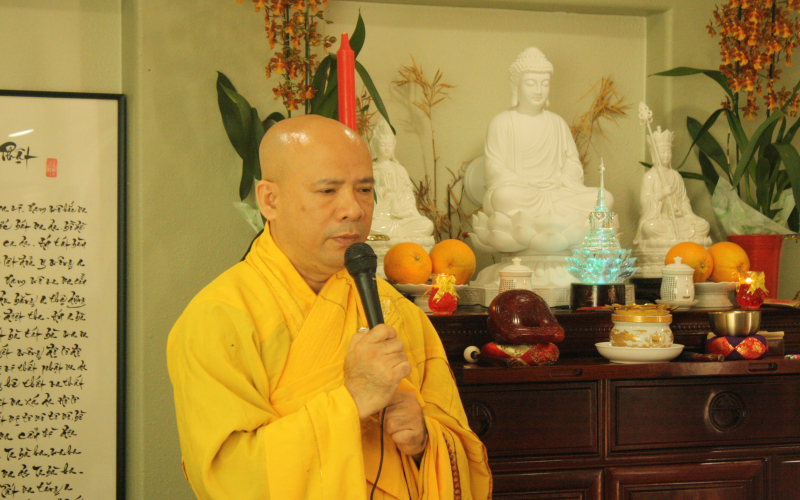 Lễ quy y và truyền giới tại Chân Bảo Đường - Phật hóa gia đình là bổn phận của mỗi người con Phật